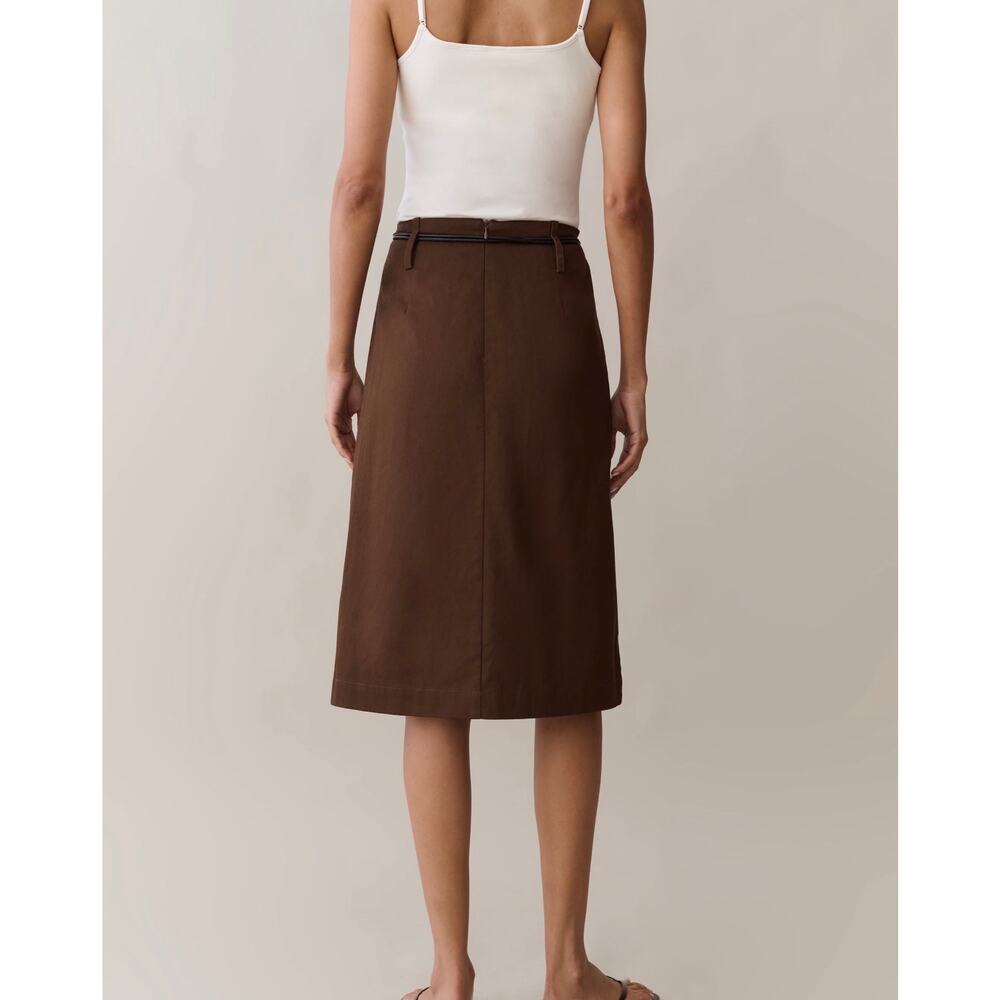 New few Moda X Le catch brown skirt size 0 $172 - Picture 2 of 7